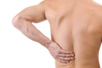 man with back pain