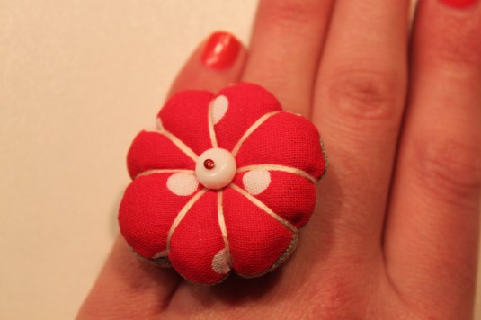 bague fleur du japon